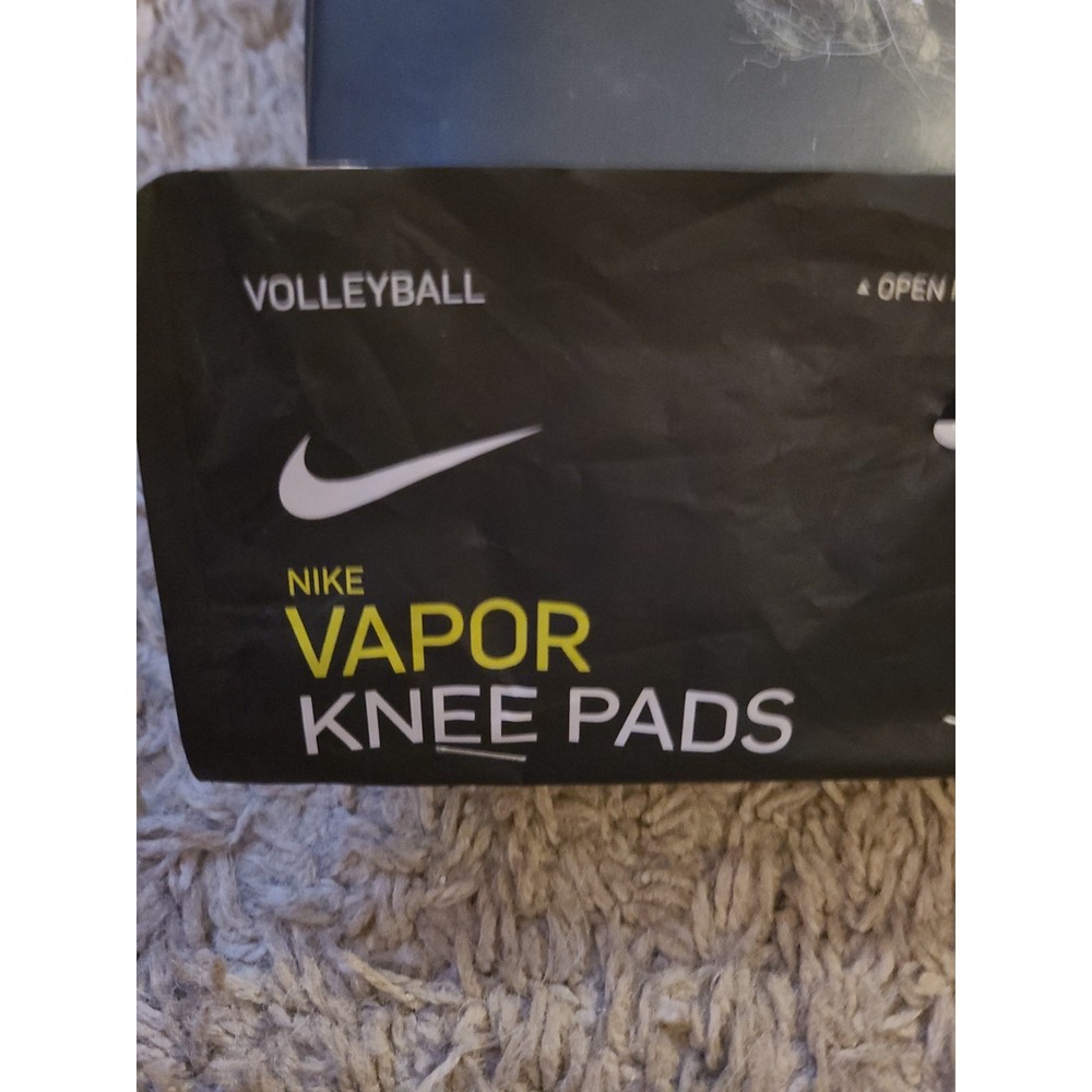 Nike Vapor Volleyball Knee Pads Shock-Absorbing Breathable Black XL/XXL - Picture 2 of 5
